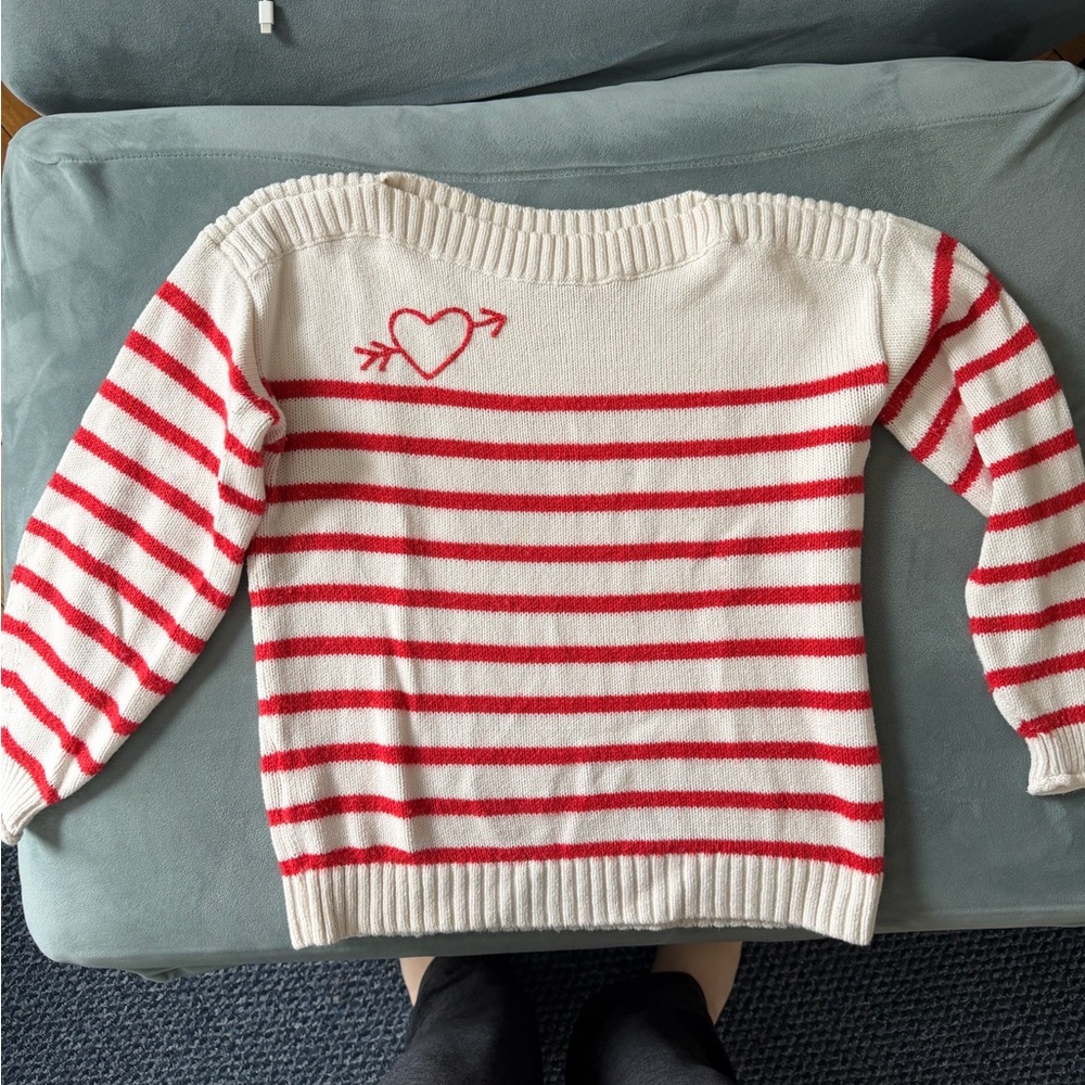 LOFT Cupid Boatneck Sweater